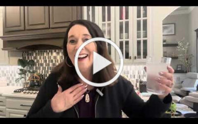 Look UP! Receive this cup of water for your troubles!