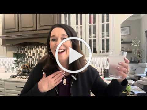 Look UP! Receive this cup of water for your troubles!