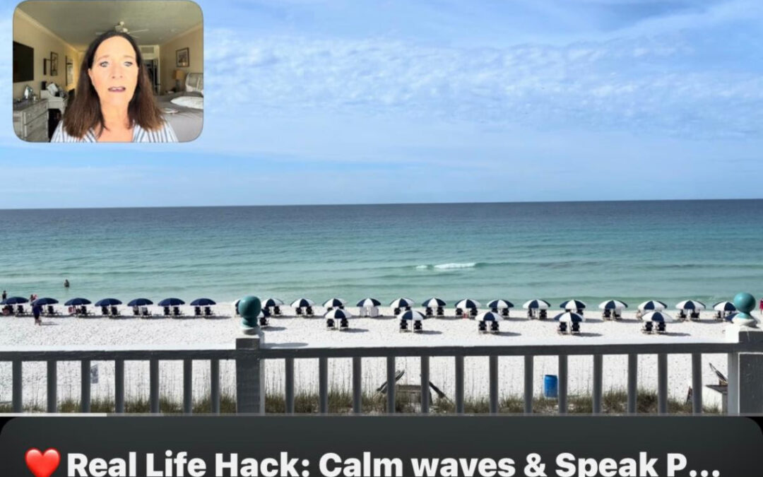 Calm Waves & Speak Peace To Your Storms!